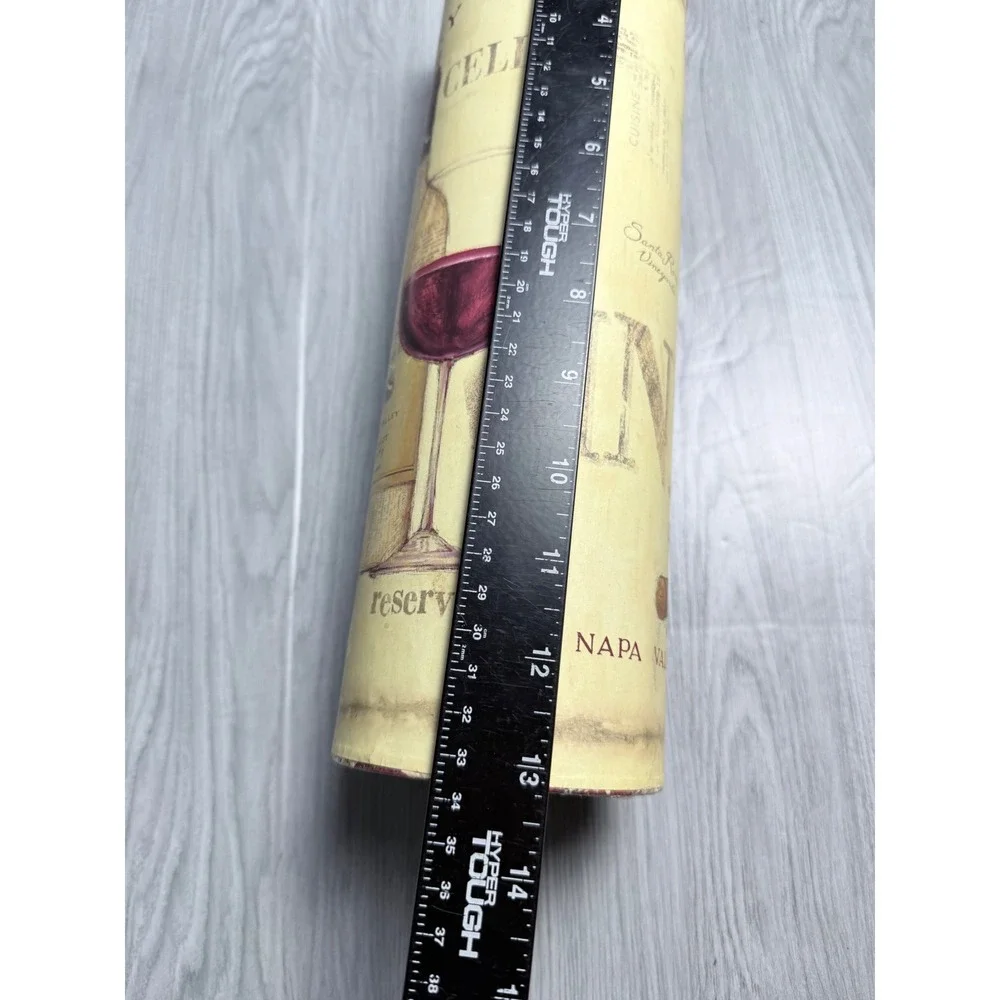 Vintage Napa Valley Wine Cellar Decorative Gift Box Canister with Rope Handle